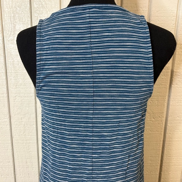 Madewell Highpoint Stripe Tank Dress, size medium. - Picture 3 of 6